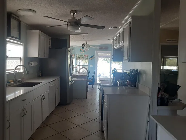 centrally located kitchen