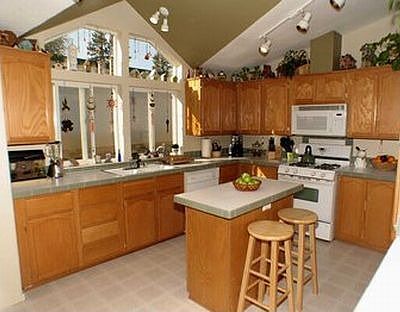 Bright Open Kitchen