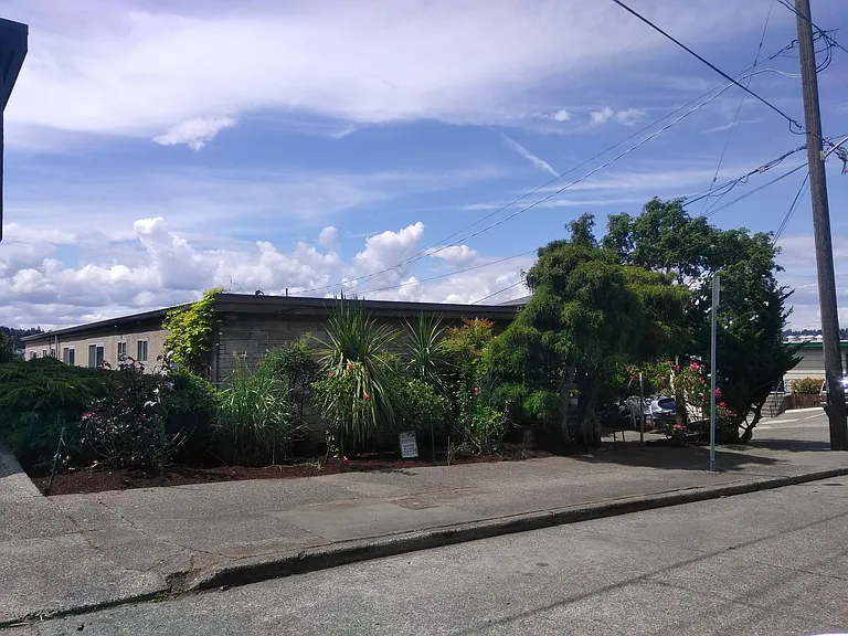 East side of our building.