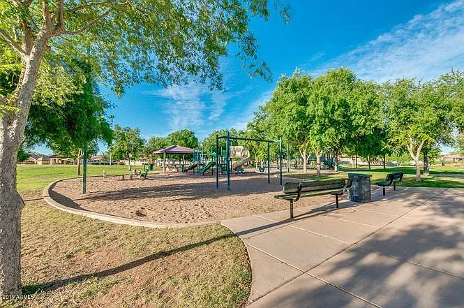 Park with Playground Less Than One Block Away