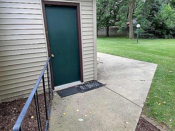 Garage door from Condo