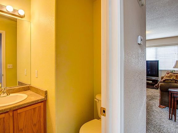 Main level powder room