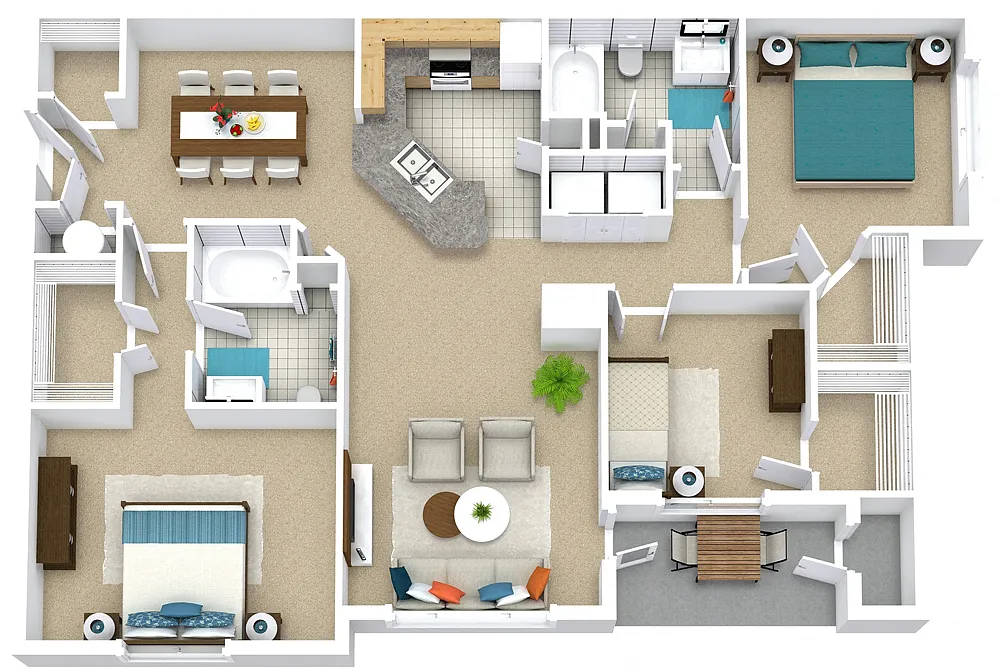 Floor plan The Elderberry