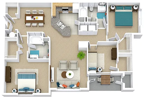 Floor plan The Elderberry