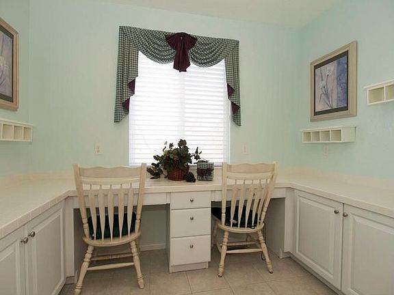 Craft or Desk Area in Kitchen