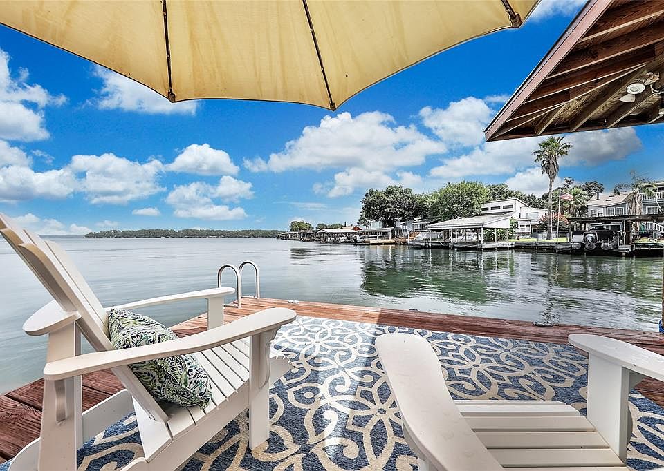 Relax and enjoy these open water views.