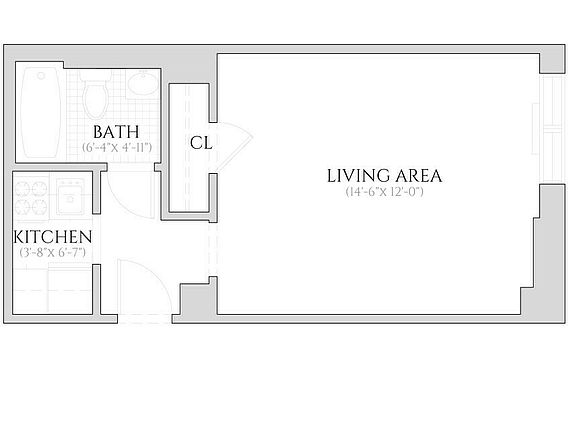 2nd image of 208 W 23rd St APT 817