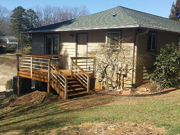 Porch off Master BR and Bath