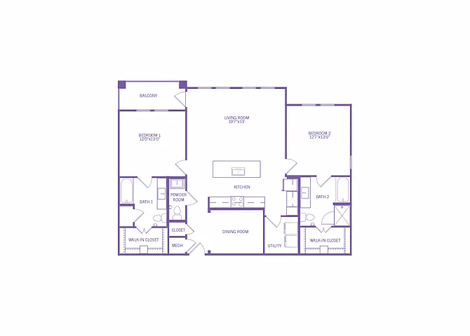 Floor plan B8