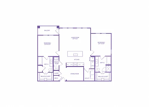 Floor plan B8
