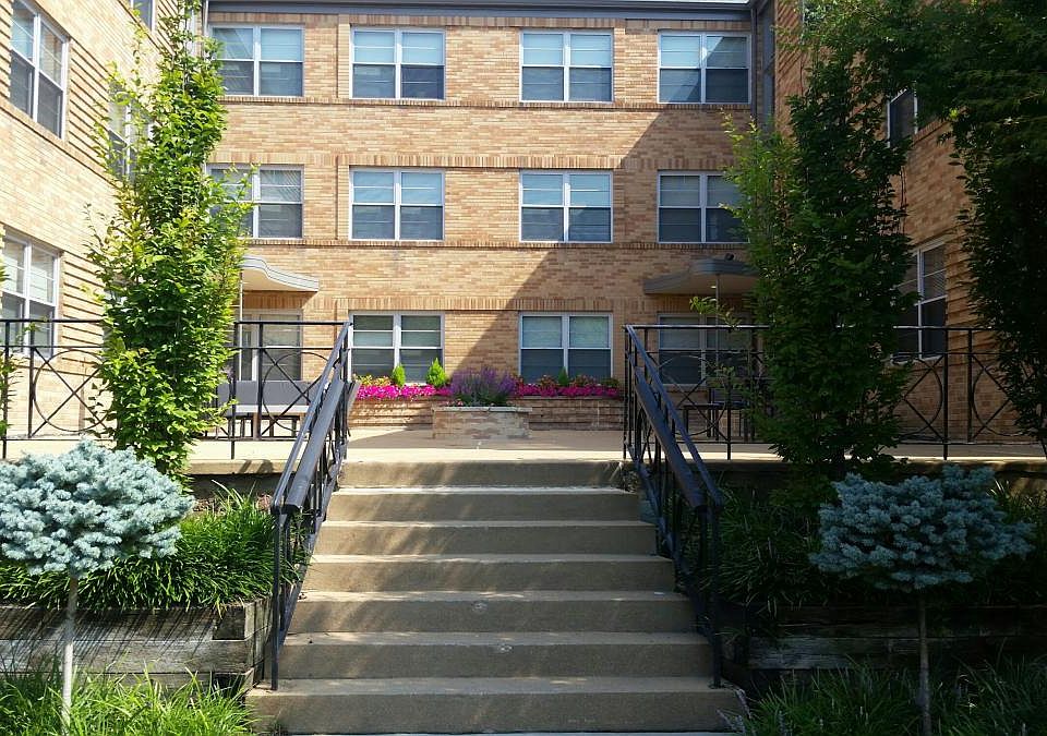 Beautiful exterior landscaping