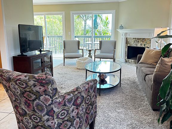 Living room from front door