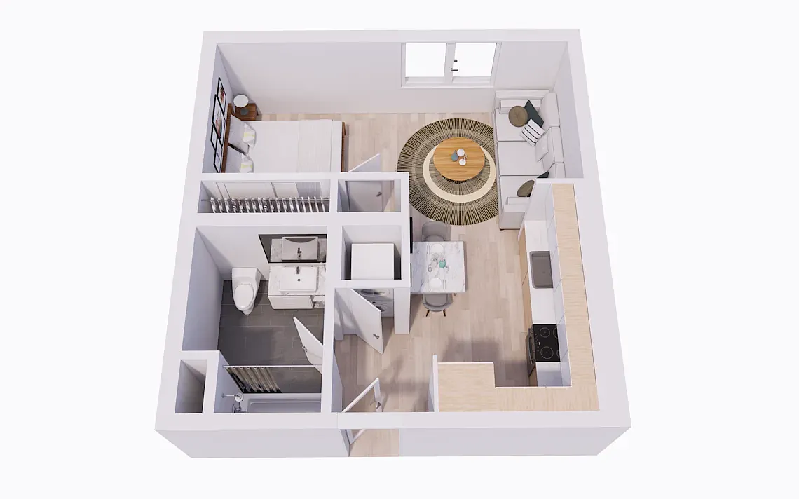 Floor plan Studio