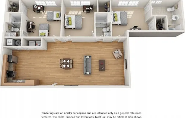 3x3 Floor plan 3x3 Floor plan