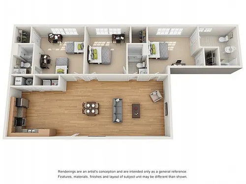 Floor plan 3X3