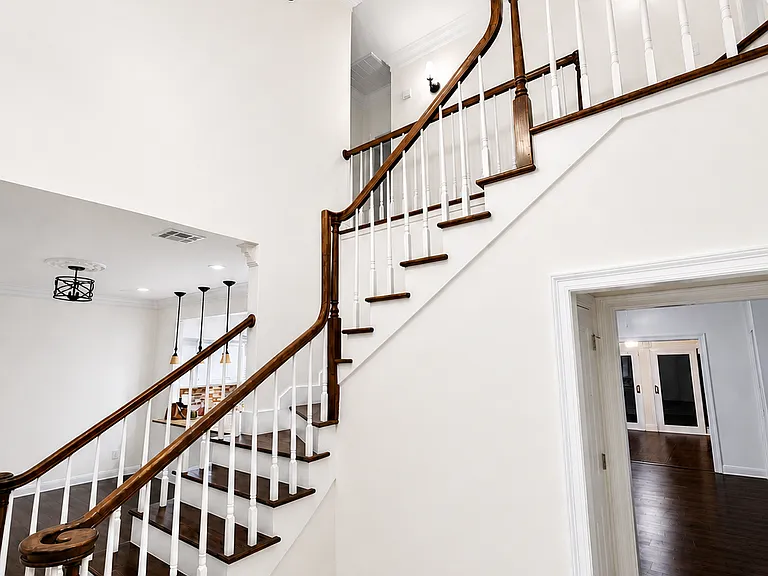 Two story vestibule!