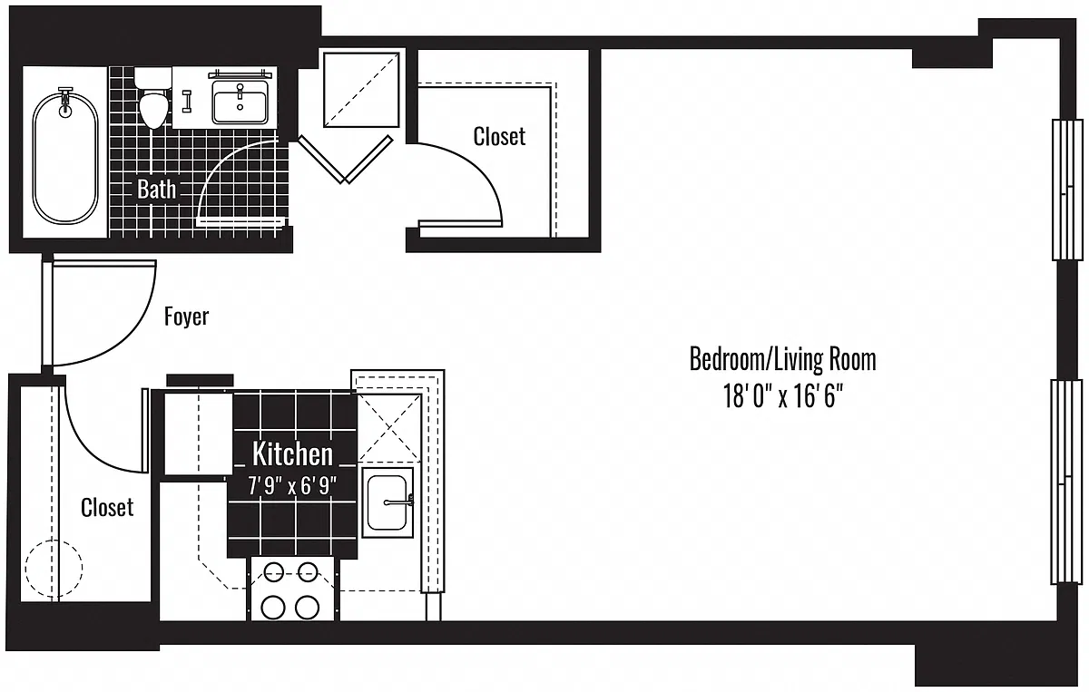 Floor plan NW S01