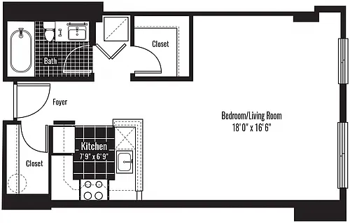 Floor plan NW S01
