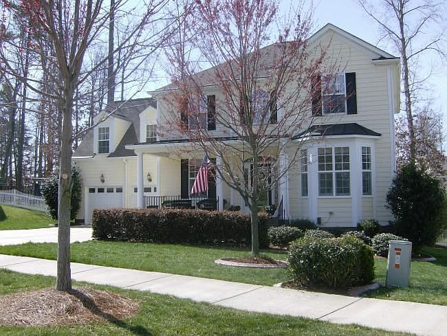 Front entrance and driveway