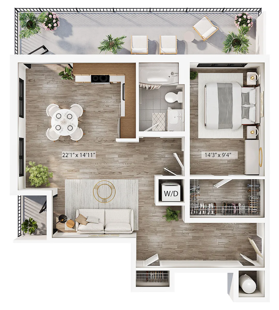 Floor plan SOLAR
