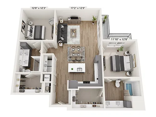Floor plan B6