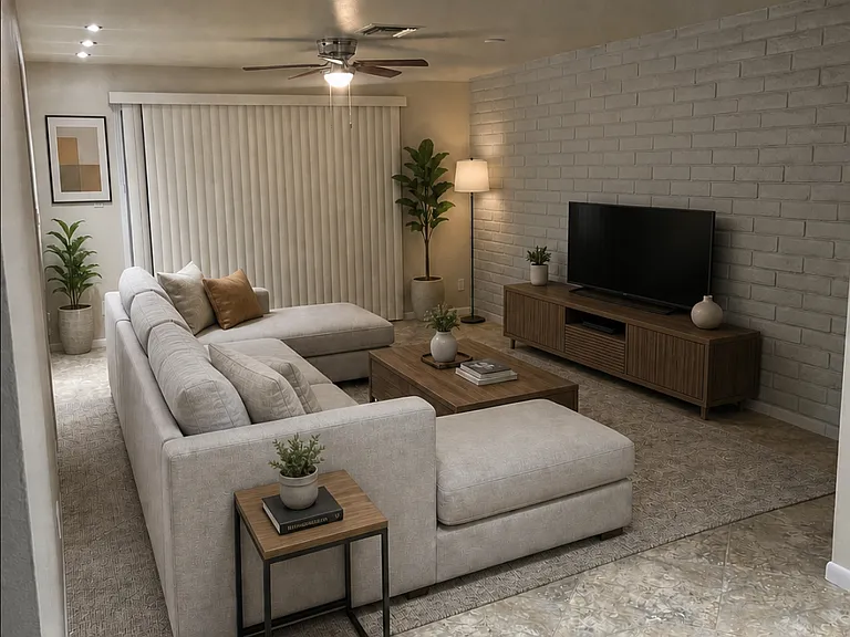 Living Room(Not furnished)