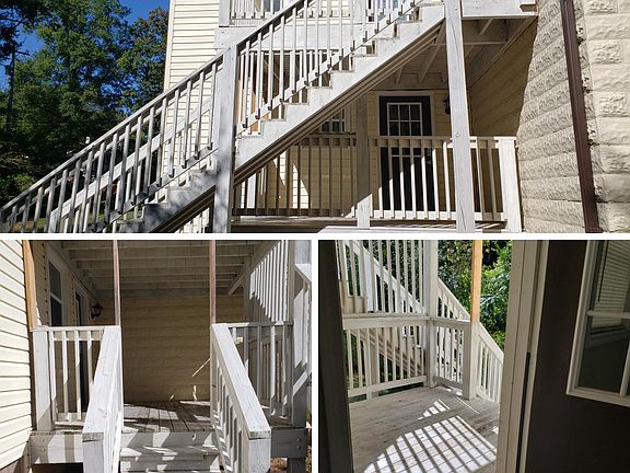 the lower deck is for lower unit only and upper for upper unit only