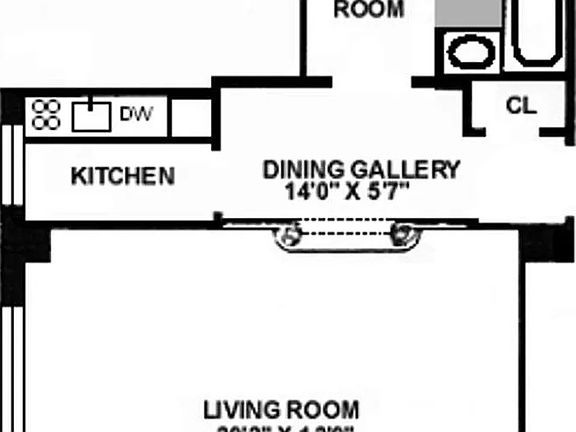 2nd image of 200 W 20th St APT 1207