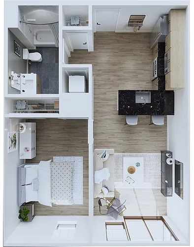 Floor plan A6-H