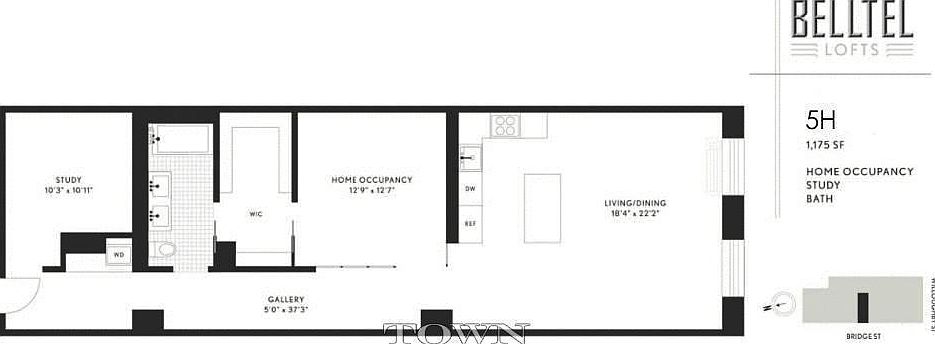2nd image of 365 Bridge St APT 5H