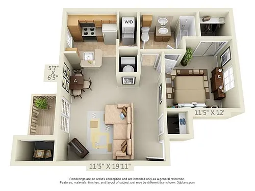 Floor plan The Westchester