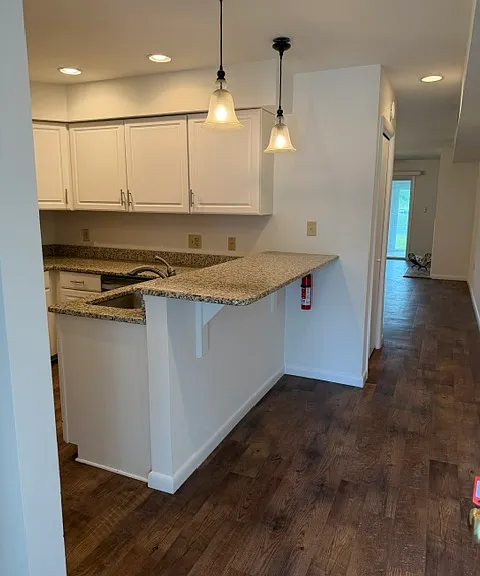 Enter into this warm setting home completely redone with freshly painted!