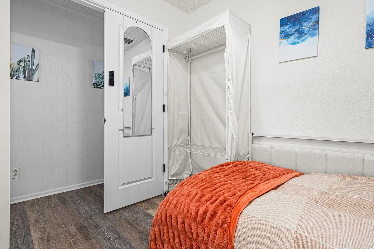 Hanging closet and mirror! - Leafy Holw