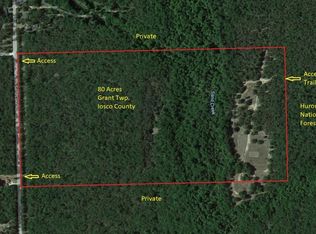 N Sand Lake Rd, National city, MI 48748