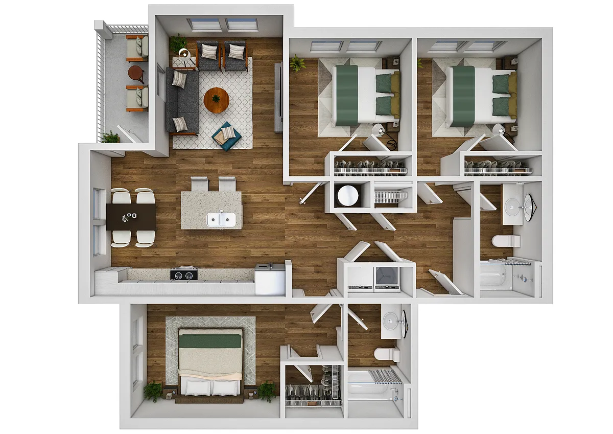 Floor plan C1