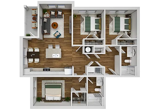 Floor plan C1