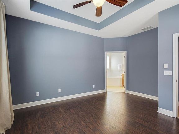 Master Bed located on the first floor 