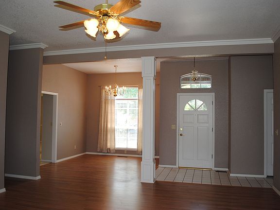 Living Room Looking into Formal Dining and Entry