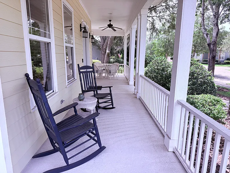 Large wrap around porch