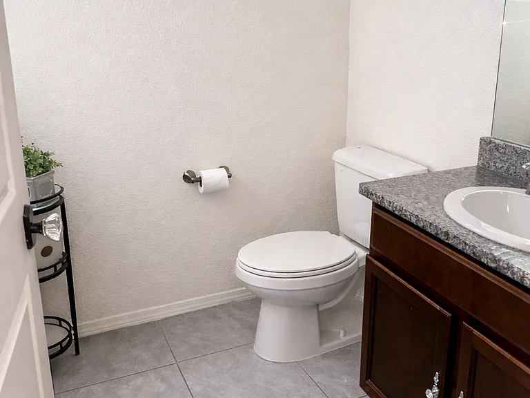 Powder room downstairs
