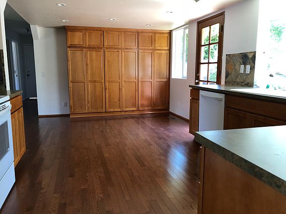 Lots of cupboard storage off kitchen