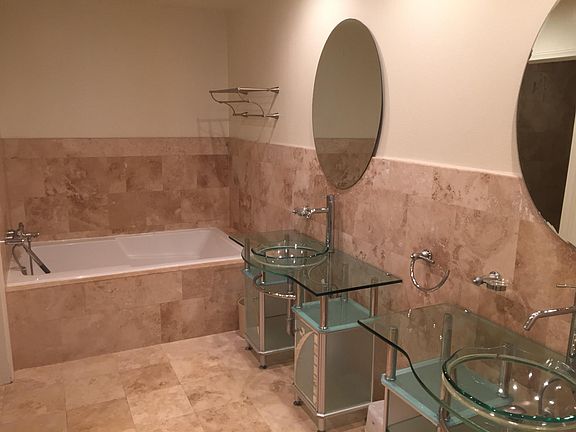 Master Suite Bathroom with Double Vanity