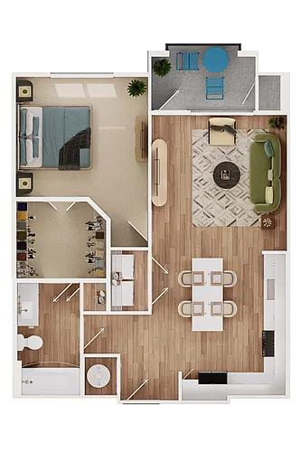 Floor plan 1A