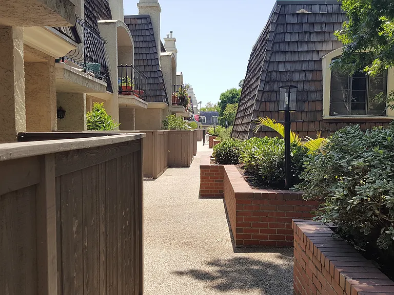 Internal community walkway
