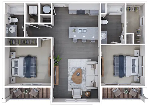 Floor plan The Houston