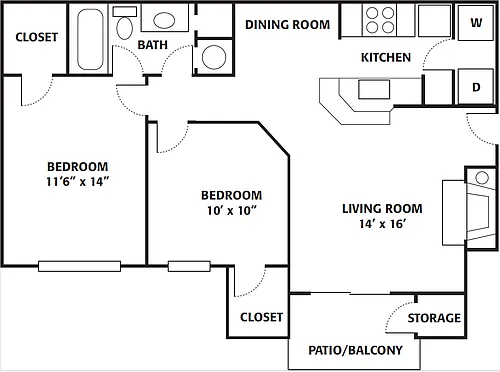 Floor plan B1