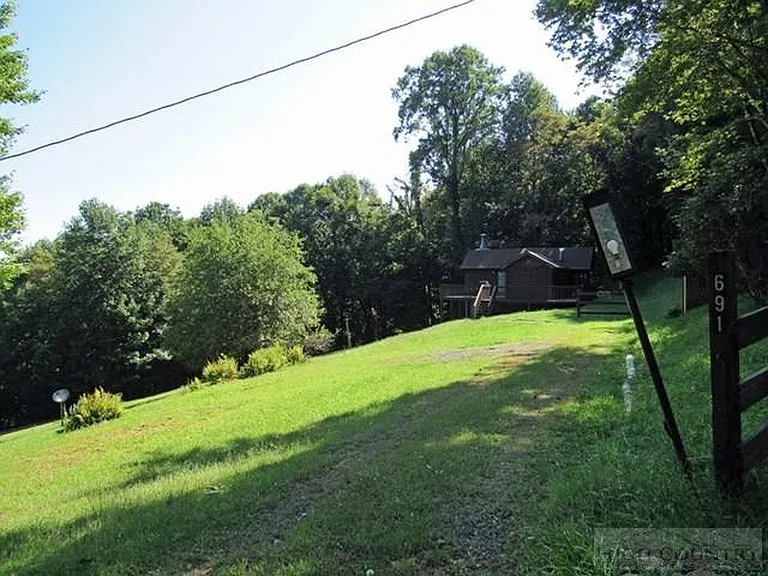 Driveway and yard