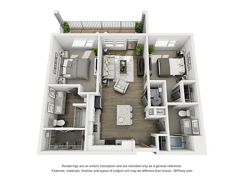 Floor plan SWERVE