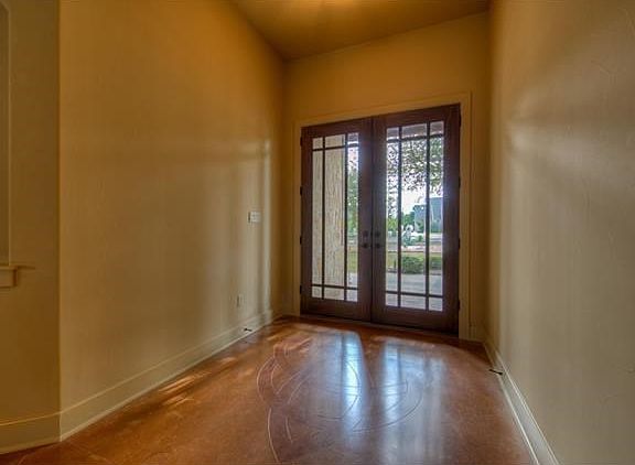 Interior foyer of home