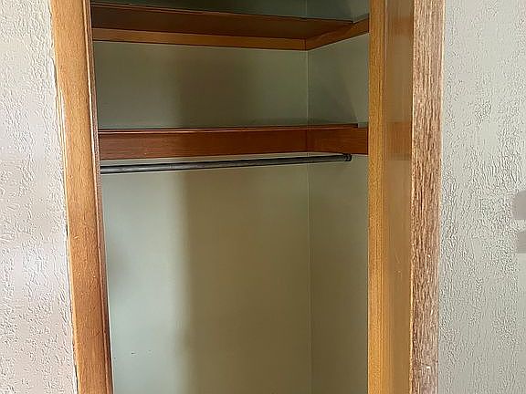 Entry coat closet 